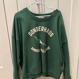 Sonderhaus Green Sweatshirt 100% Organic Cotton